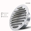 Bighsm Lưới tản nhiệt không khí tròn thép không gỉ 70-150mm - Bảo vệ côn trùng, thông gió SKK, chỉ 40.600 VND 3
