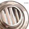 Bighsm Lưới tản nhiệt không khí tròn thép không gỉ 70-150mm - Bảo vệ côn trùng, thông gió SKK, chỉ 40.600 VND 5