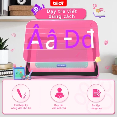 Biidi Quà Tết bé 2-8 tuổi - Tablet 7 inch học song ngữ 30+ bài, không WiFi, 1.399.998 VND 5