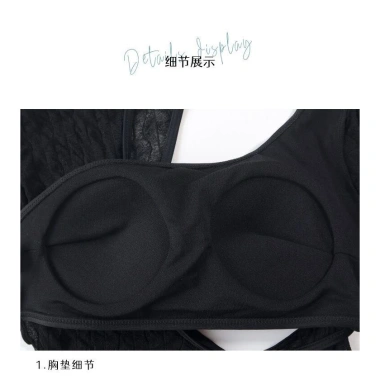 Bikini 1 mảnh liền thân ren phong cách Hàn, đệm ngực, QCCC BKN26 - 119.000₫