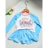 Bikini 2 mảnh bé gái 8-36kg dưới 1m35 - áo lửng tay dài phối chân váy, đồ bơi giảm 159.000 VNĐ 6