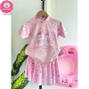 Bikini 2 mảnh đồ bơi áo tay ngắn, chân váy hoạt hình xinh xắn cho bé gái 9-42kg - Giá 189.000 VND 6