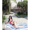 Bikini 2 mảnh form ống tag hoa 2 màu - Thiết kế sang trọng, ảnh thật, giảm giá đặc biệt 5