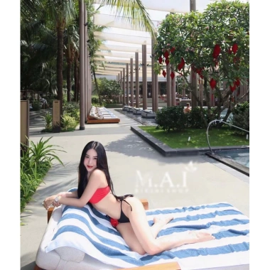 Bikini 2 mảnh form ống tag hoa 2 màu - Thiết kế sang trọng, ảnh thật, giảm giá đặc biệt 5