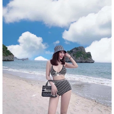 Bikini 2 mảnh hoạ tiết - Giá chỉ 172.500₫, giảm, thoải mái và quyến rũ mùa hè 9