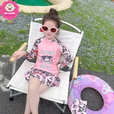 Bikini 2 mảnh Melody Kuromi xinh xắn cho bé gái - Đồ bơi 10-36kg, giảm giá 209k 4 Bikini 2 mảnh Melody Kuromi xinh xắn cho bé gái - Đồ bơi 10-36kg, giảm giá 209k 4
