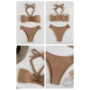 Bikini 2 mảnh nữ Bassi dây đeo cổ tam giác, quần lọt khe - Giá ưu đãi 139.000đ 3