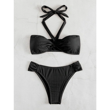 Bikini 2 mảnh nữ Bassi dây đeo cổ tam giác, quần lọt khe - Giá ưu đãi 139.000đ 10