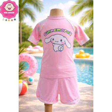 Bikini 2 mảnh, quần 2 lớp in Cinamoll xinh bé gái 10‑42kg dưới 1m5 – 219.000₫ 6