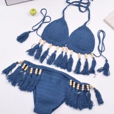 Bikini 2 mảnh ren đi đan móc sexy - Giá chỉ 241.500 VND, giảm giá 20% 5