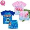 Bikini 2 mảnh tay ngắn đồ bơi bé (19-36kg,