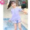Bikini 2 mảnh tay ngắn, quần 2 lớp cho bé gái 10-38kg - Đồ bơi biển, giá 189.000 VND 5