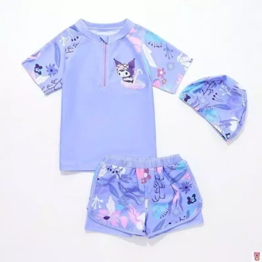 Bikini 2 mảnh tay ngắn, quần 2 lớp cho bé gái 10-38kg - Đồ bơi biển, giá 189.000 VND 8