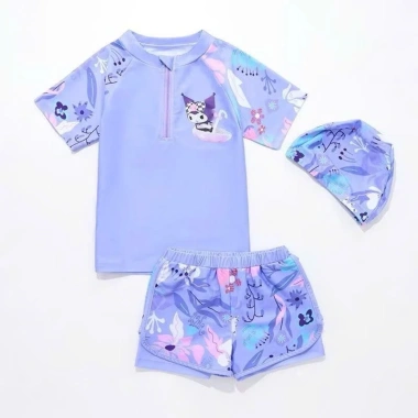 Bikini 2 mảnh tay ngắn, quần 2 lớp cho bé gái 10-38kg - Đồ bơi biển, giá 189.000 VND 10