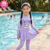 Bikini 3 mảnh áo tay dài quần dài váy cho bé gái 10-44kg dưới 1m55, đồ bơi giá 289.000đ 4