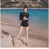 Bikini áo tắm tay dài + quần đùi kẻ sọc ôm body tôn dáng KS2.288 BKN35 giá 159k 5