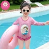 Bikini bé gái 10-35kg tay dài bèo họa tiết đáng yêu - Đồ bơi biển giá 149k 5