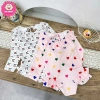 Bikini bé gái 8-35kg dưới 1m35 tay dài bèo tim xinh, đồ bơi biển, giảm giá 149k 6