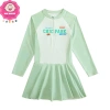 Bikini bé gái KM41 váy tay dài nhẹ nhàng, đồ bơi 10-40kg dưới 1m45, chỉ 199.000đ 5