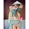 Bikini Chiếc Lá Nhiệt Đới Giá 450k - Tặng Dây Chuyền Vỏ Sò & 2 Kẹp Hoa 2