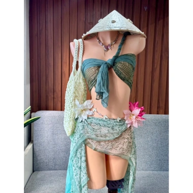 Bikini Chiếc Lá Nhiệt Đới Giá 450k - Tặng Dây Chuyền Vỏ Sò & 2 Kẹp Hoa 6 Bikini Chiếc Lá Nhiệt Đới Giá 450k - Tặng Dây Chuyền Vỏ Sò & 2 Kẹp Hoa 6