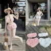 Bikini Cúp Ngực Gợn Sóng và Quần Đùi Bí Sexy - Đồ Bơi Nữ Đi Biển Giá 159k