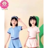 Bikini Đồ Bơi Bé Gái 10-42kg Dưới 1m55 KM48 Tay Ngắn Liền Quần - Giá Ưu Đãi 189k 2