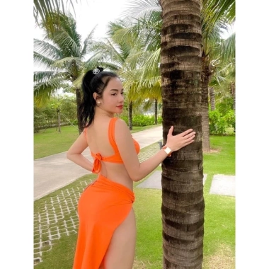 Bikini Đồ Bơi Set 3 Chi Tiết Quây Váy và Quần Chíp Bella Giá chỉ 179.000đ 6