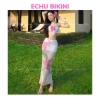 Bikini ECHU Set Hoa Ly Lưới Mềm Mịn In Hoa Chuẩn Hình - Mút Đệm - Giá 49k