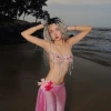 Bikini Hạt Pha Lê Hồng Biển Nắng - Tặng Dây Chuyền Vỏ Sò + 2 Kẹp Hoa & Chip 1.250.000 8
