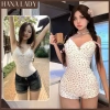 Bikini Hoa Nhí Bodysuit Thun Mặc Nhà Đi Biển - Tôn Dáng Quyến Rũ, Giá chỉ 97.899₫ 10