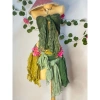 Bikini khăn quấn đi biển, 2 kẹp hoa, dây chuyền vỏ sò, chip - Giá 550.000₫ 4