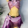 Bikini Khăn Quấn Mộng Tím Huyền Ảo - Tặng Dây Chuyền Vỏ Sò, Chip, Kẹp Hoa - Giá 450.000