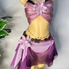 Bikini Khăn Quấn Mộng Tím Huyền Ảo - Tặng Dây Chuyền Vỏ Sò, Chip, Kẹp Hoa - Giá 450.000 2