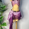Bikini Khăn Quấn Mộng Tím Huyền Ảo - Tặng Dây Chuyền Vỏ Sò, Chip, Kẹp Hoa - Giá 450.000 3
