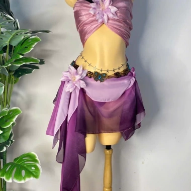 Bikini Khăn Quấn Mộng Tím Huyền Ảo - Tặng Dây Chuyền Vỏ Sò, Chip, Kẹp Hoa - Giá 450.000 5 Bikini Khăn Quấn Mộng Tím Huyền Ảo - Tặng Dây Chuyền Vỏ Sò, Chip, Kẹp Hoa - Giá 450.000 5