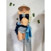 Bikini khăn quấn Ocean - bikini 565k, tặng dây chuyền vỏ sò, chip và 2 kẹp hoa 6
