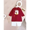 Bikini Kids Áo Dài Tết Bé Trai & Bé Gái – Thêu Hoa Đỏ Truyền Thống, Chất Mịn, 167.500₫ 4
