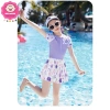 Bikini liền thân kiểu váy tay ngắn, khóa kéo trước cho bé gái - Đồ bơi giá 169.000đ 3