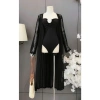Bikini Liền Thân Mio Sang Chảnh Kèm Áo Khoác Thanh Lịch, Mút Đệm - Giảm Giá 139k 7