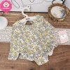 Bikini liền thân tay dài hoa xinh xắn cho bé gái - Đồ bơi 10-35kg, giá 162k-129k 7