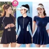 Bikini liền thân tay ngắn và dài cho mẹ và bé - Đồ bơi 37-55kg, chỉ 199.000₫