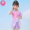 Bikini liền thân váy lưới thoáng khí cho bé gái 10-35kg dưới 1m4 - Đồ bơi 189k 2