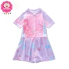 Bikini liền thân váy lưới thoáng khí cho bé gái 10-35kg dưới 1m4 - Đồ bơi 189k 4