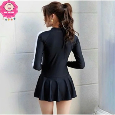 Bikini liền thân váy tay trắng cho mẹ và bé - Đồ bơi biển, giảm còn 199.000₫ 4