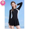 Bikini liền thân váy tay trắng cho mẹ và bé - Đồ bơi biển, giảm còn 199.000₫ 6