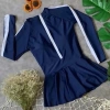 Bikini liền thân váy tay trắng cho mẹ và bé - Đồ bơi biển, giảm còn 199.000₫ 8