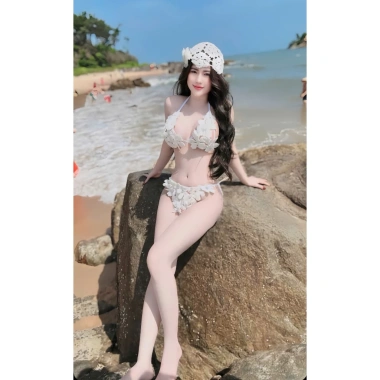 Bikini Mio Set 2 Mảnh Đính Hoa Thiết Kế Cao Cấp Giá 259.000₫ Giảm 334.110₫ 4