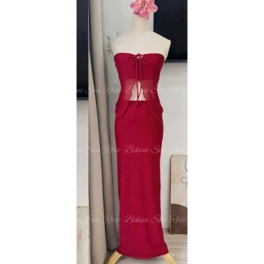 Bikini Mio Set Lưới Dài Lọ Lem Siêu Hot - Mềm Mại, Che Khuyết Điểm, Đi Biển, Giá 169k 3