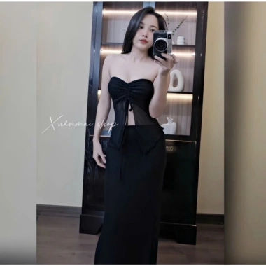 Bikini Mio Set Lưới Dài Lọ Lem Siêu Hot - Mềm Mại, Che Khuyết Điểm, Đi Biển, Giá 169k 6